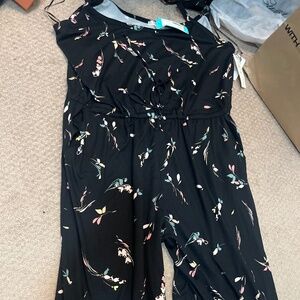 Women’s jumpsuit- Olympia Knit Cropped Jumosuit Nine Britton- size 1X-